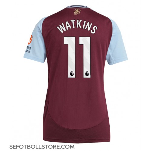 Aston Villa Ollie Watkins #11 Replika Hemmatröja Dam 2024-25 Kortärmad